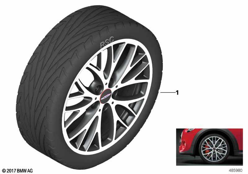 JCW LM Rad Cross Spoke 506 - 18"