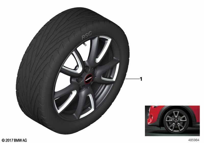 JCW LM Rad Double Spoke 534 - 18"