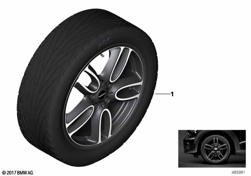 JCW LM Rad Double Spoke R129 - 19"