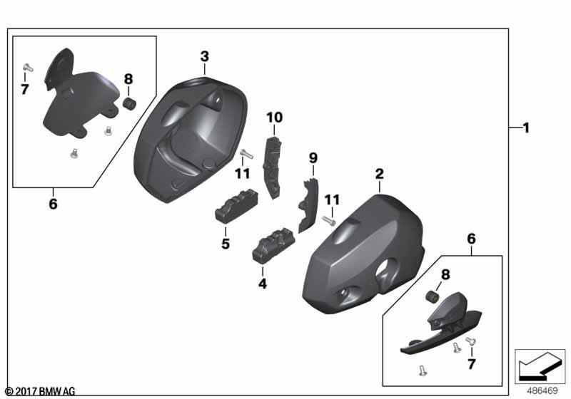 Zylinderkopfhaube Carbon