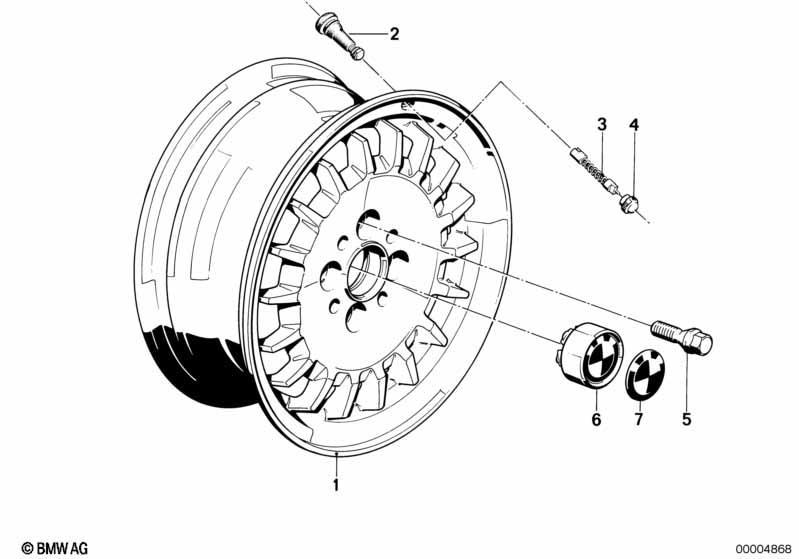 Scheibenrad LM Styl.E30