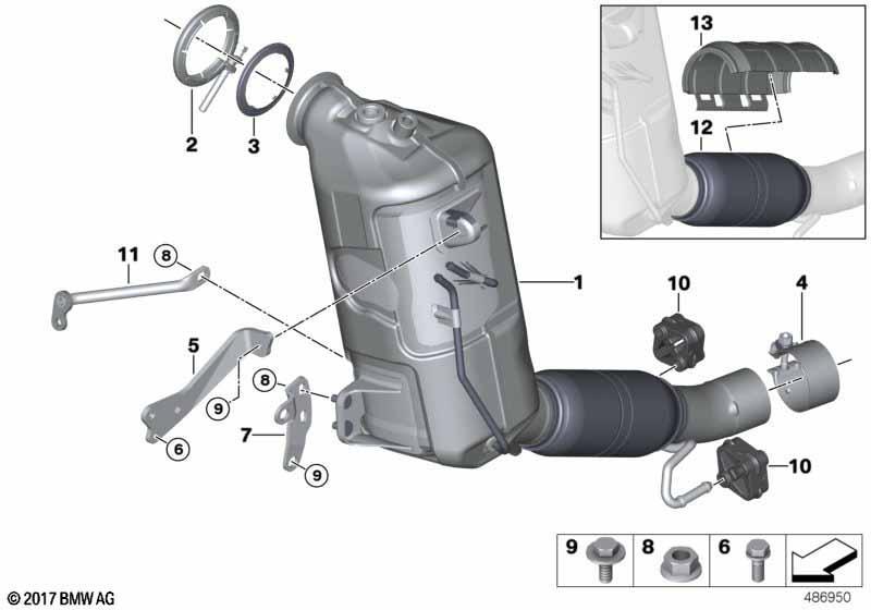 Katalysator/Dieselpartikelfilter