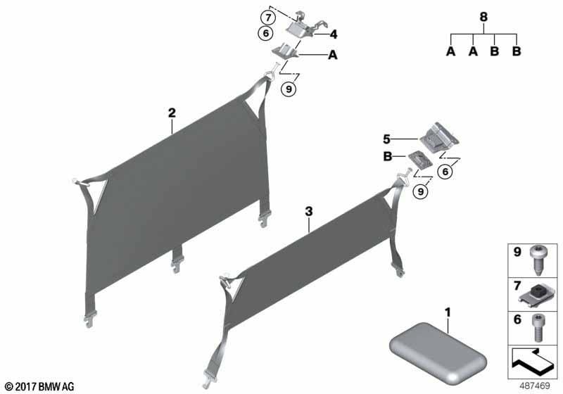 Trennnetz / Sichtschutz Gepäckraum