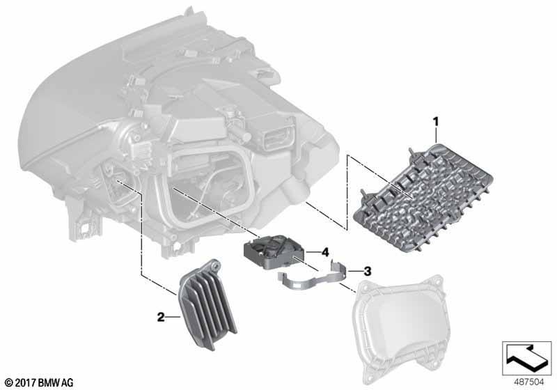 Elektronikteile Scheinwerfer LED