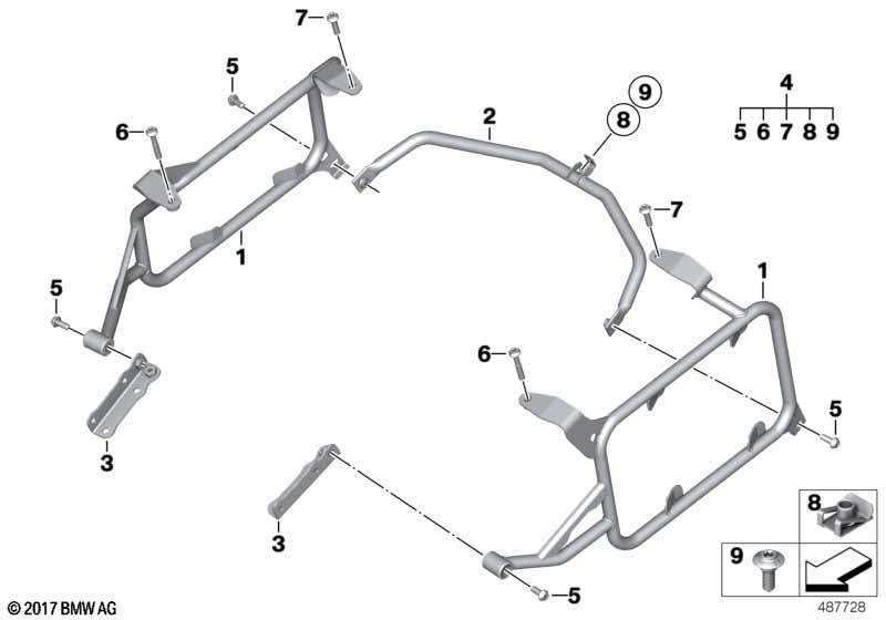 Kofferhalter Aluminium-Koffer