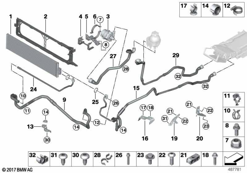 Kühlkreislauf E-Maschinenelektronik