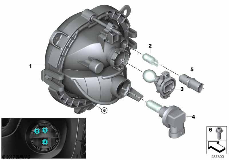 Scheinwerfer Stossfänger