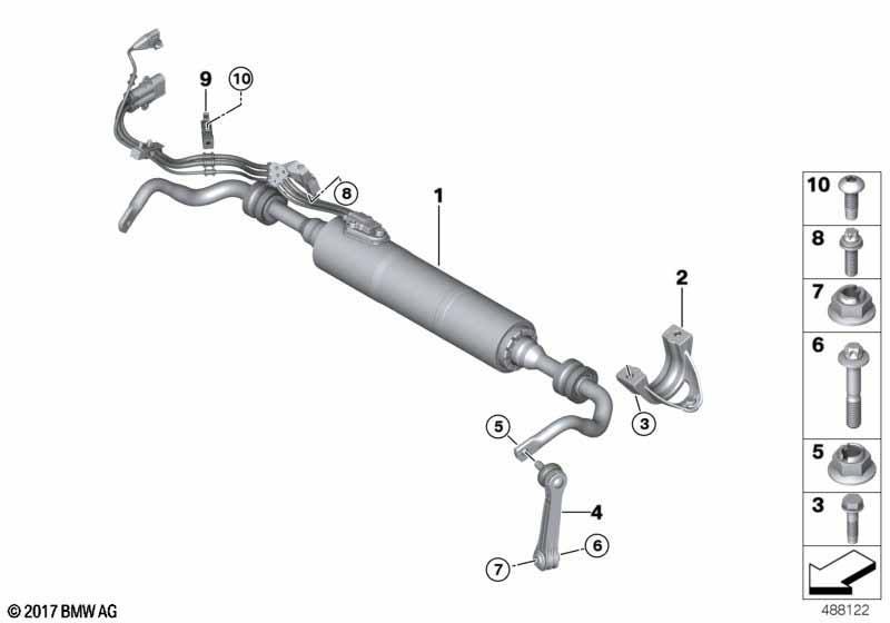 Stabilisator hinten / Dynamic Drive