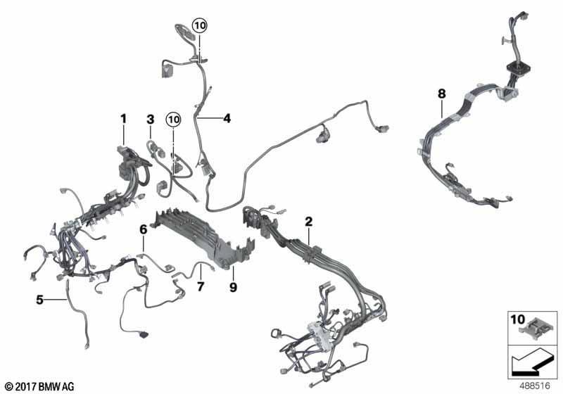 Kabelbaum Motor