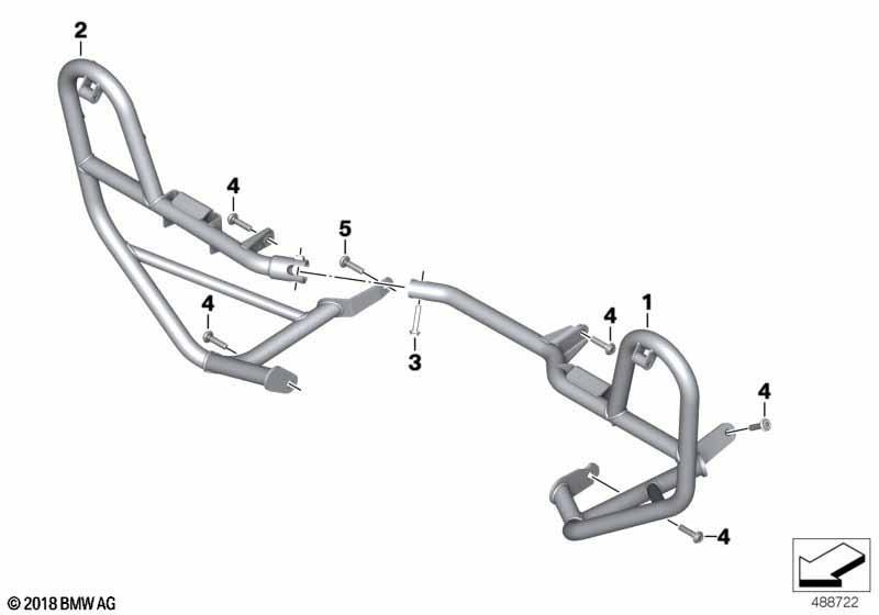 Motorschutzbügel Behörde