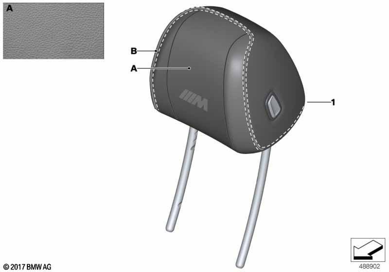 Individual Kopfstütze Sportsitz vorne