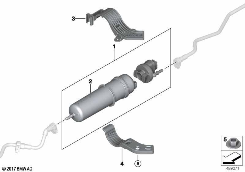 Kraftstofffilter mit Heizung