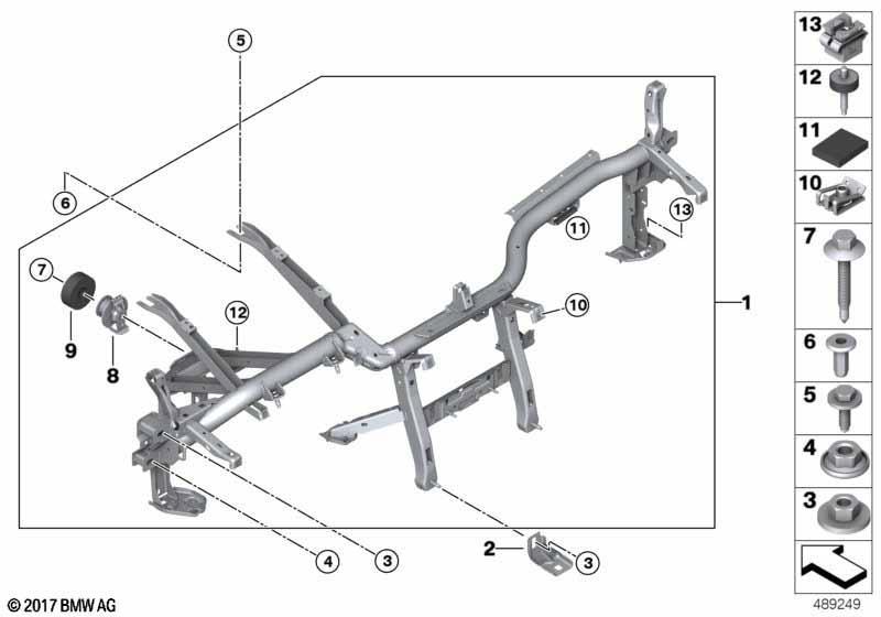 Träger Instrumententafel