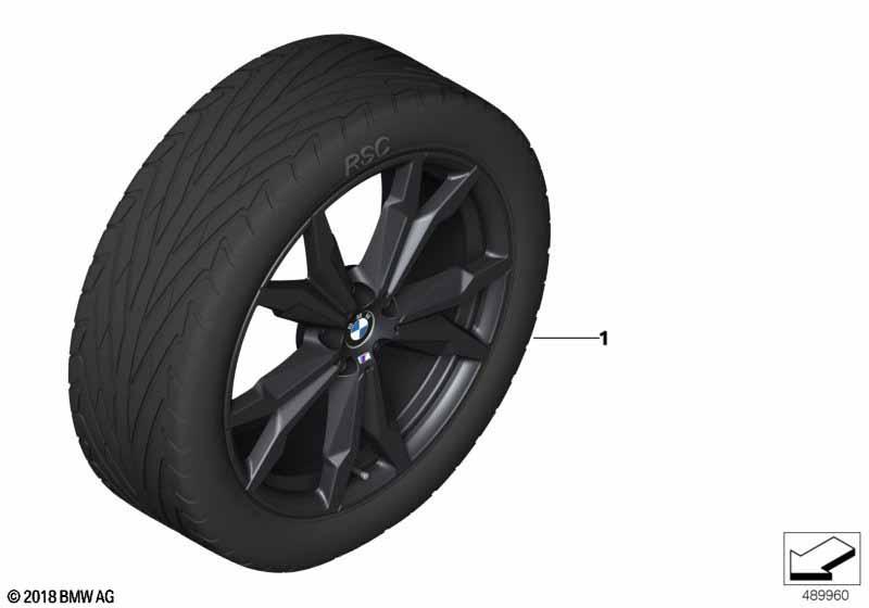 BMW LM Rad M Doppelspeiche 717M - 20"