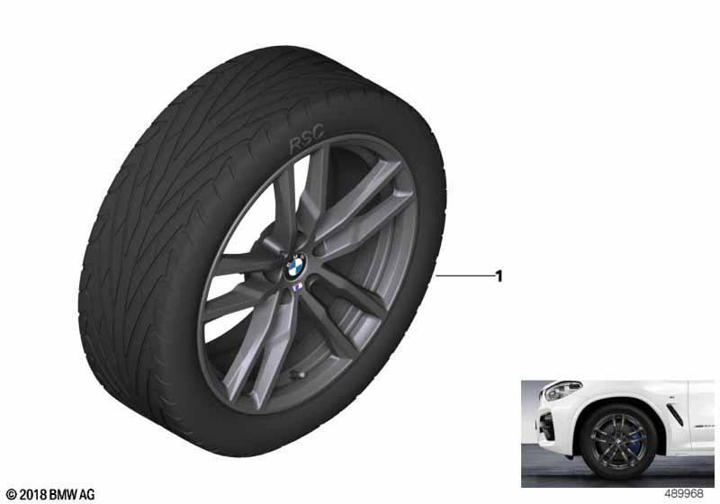 BMW LM Rad M Doppelspeiche 698M - 19"