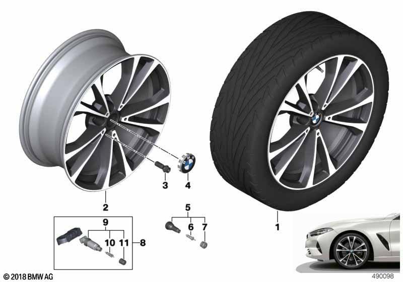 BMW LM Rad V-Speiche 733 - 20"