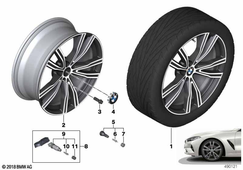 BMW LM Rad V-Speiche 730I - 20"