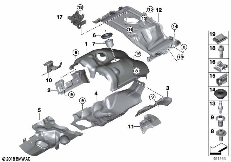 Abgasturbolader Hitzeschutz