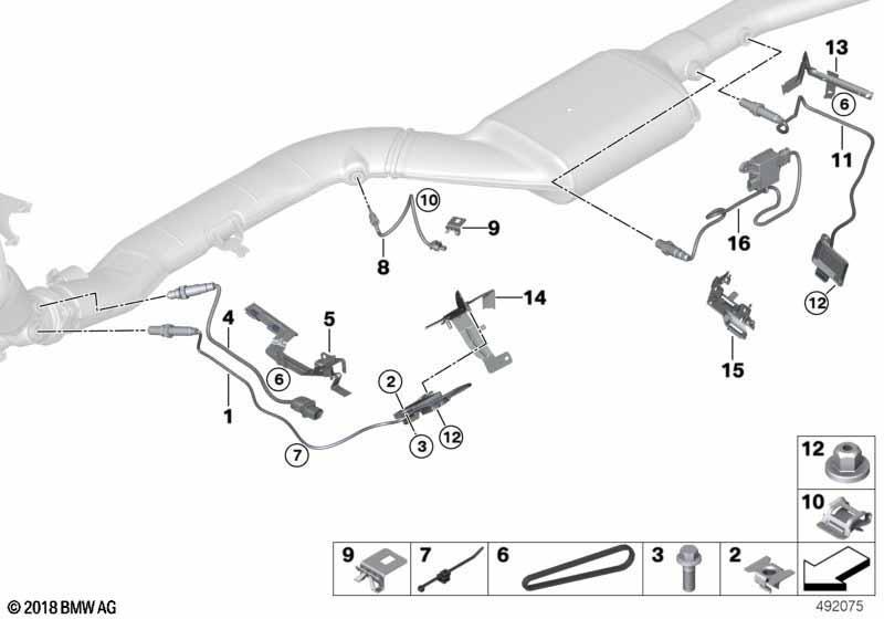 Abgassensorik / Sonde NOX / SCR