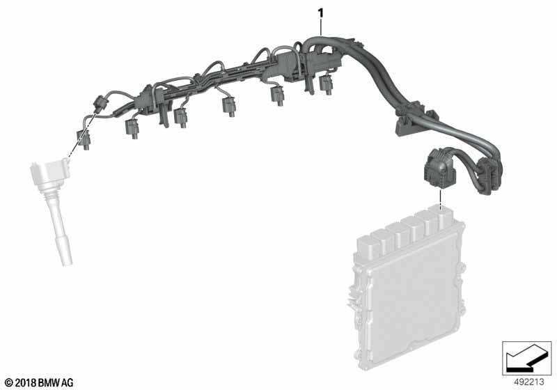 Kabelbaum Einspritzventile / Zündung