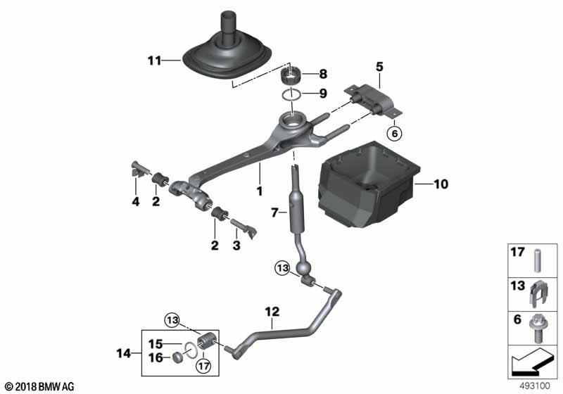 Schaltung mechanisches Getriebe