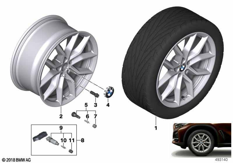 BMW LM Rad V-Speiche 734 - 19"