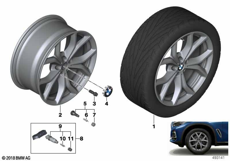 BMW LM Rad V-Speiche 735 - 19"