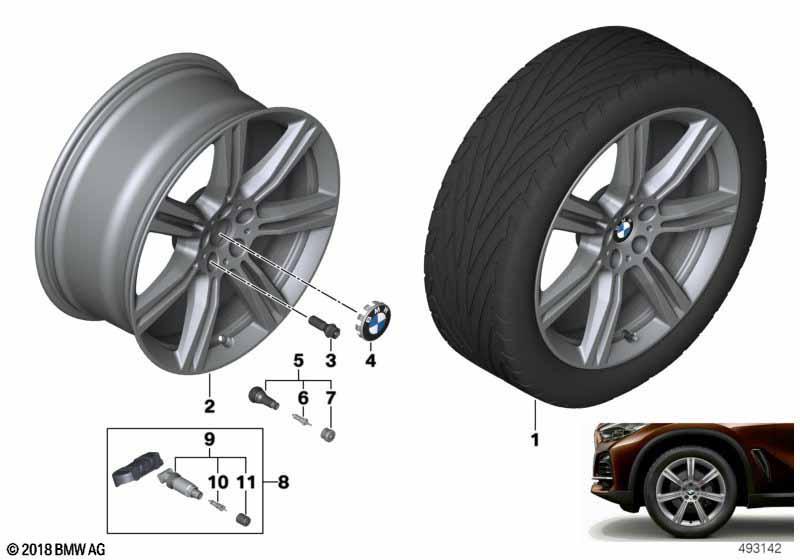 BMW LM Rad Sternspeiche 736 - 20"