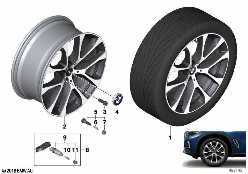 BMW LM Rad V-Speiche 738 - 20"