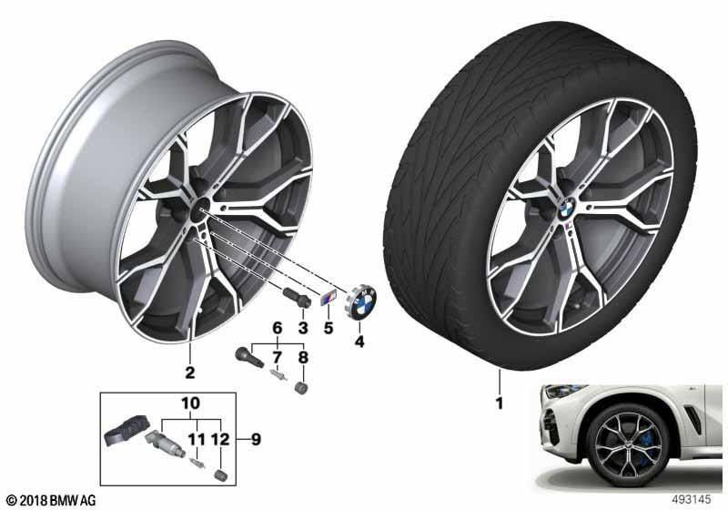 BMW LM Rad Y-Speiche 741M - 21"