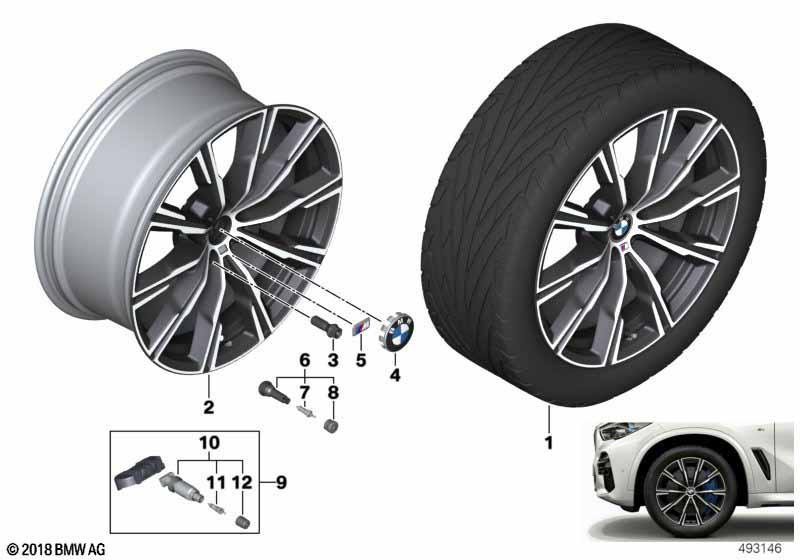 BMW LM Rad Sternspeiche 740M - 20"