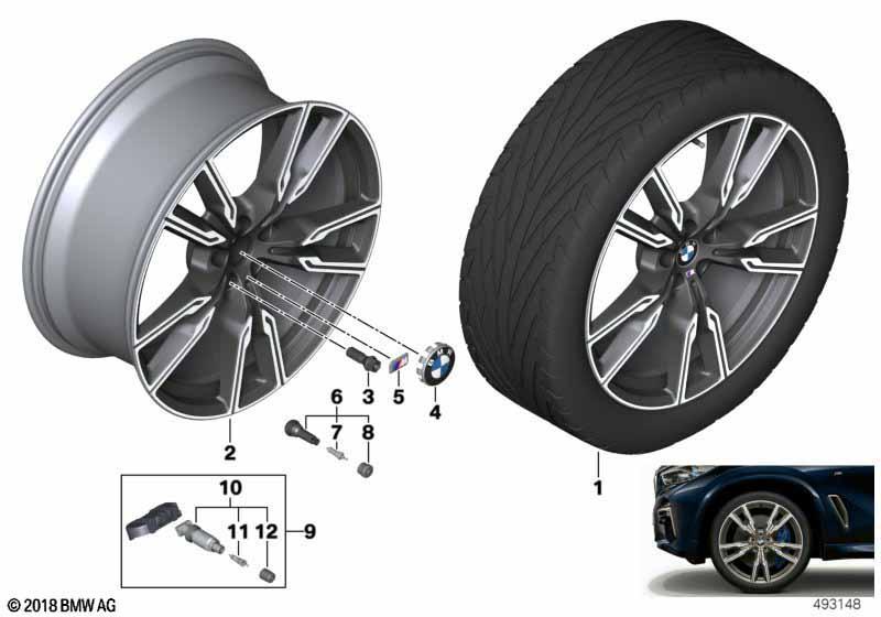 BMW LM Rad V-Speiche 747M - 22"