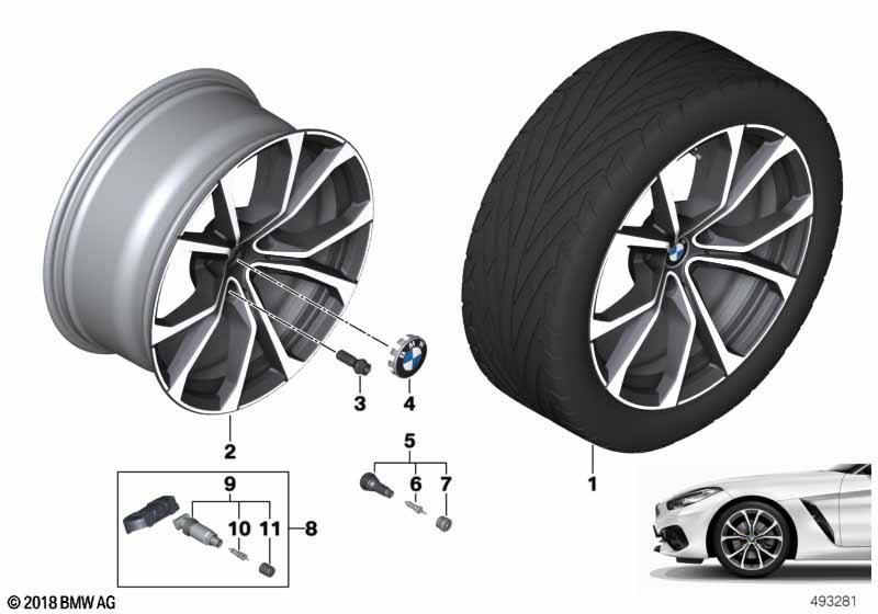 BMW LM Rad V-Speiche 772 - 19"