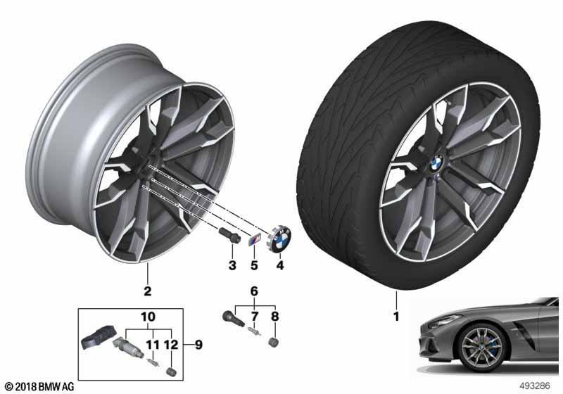 BMW LM-Rad Doppelspeiche 800M - 19" 20"