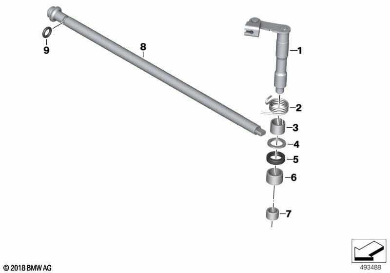 Kupplungsausrücker mit Hebel