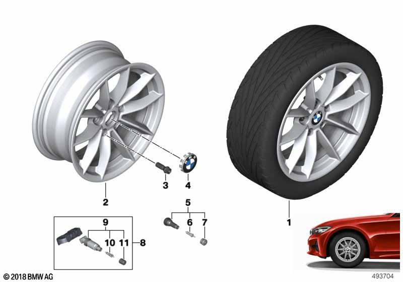 BMW LM Rad V-Speiche 774 - 16"