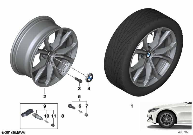 BMW LM Rad V-Speiche 776 - 17"