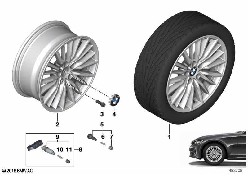 BMW LM Rad Doppelspeiche 771 - 17"