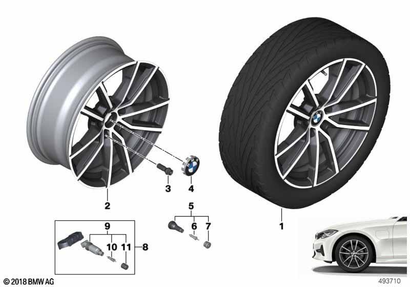 BMW LM Rad V-Speiche 780 - 18"