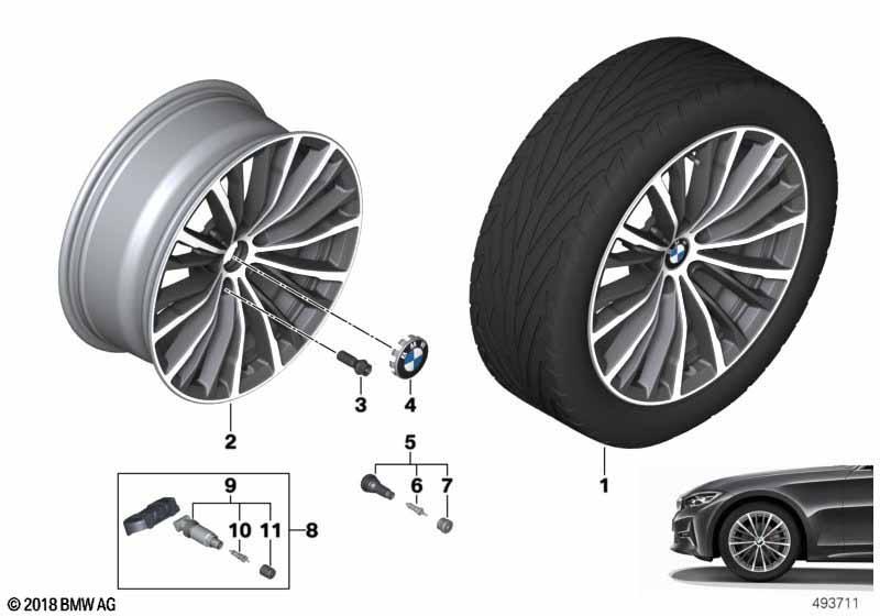 BMW LM Rad Vielspeiche 781 - 18"