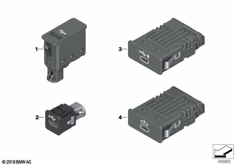 USB/AUX-IN Anschluss