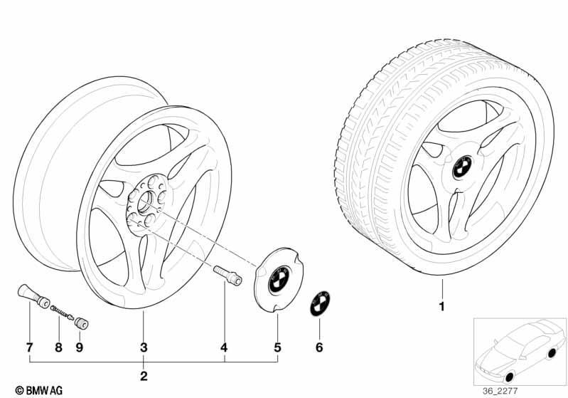 3 Speichen-Styling (Styl.38)