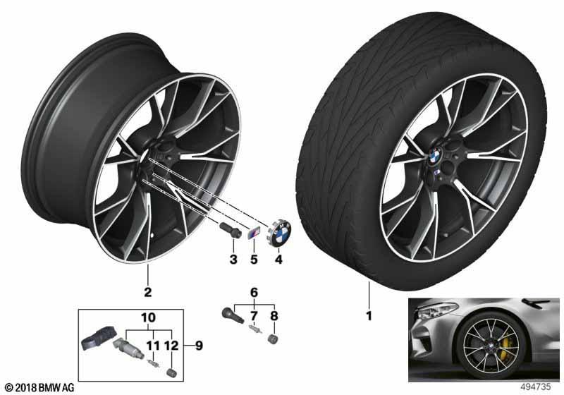 BMW LM Rad Y-Speiche 789M - 20"