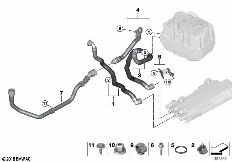 Kühlkreislauf E-Maschinenelektronik