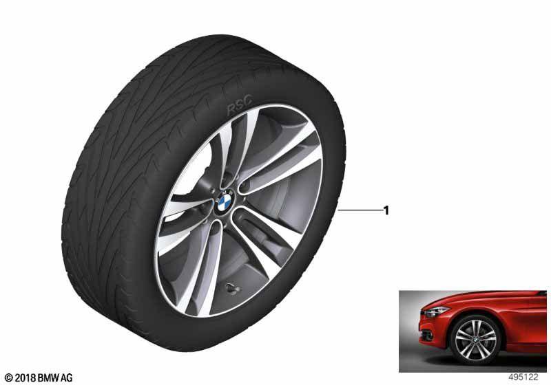 BMW LA wheel Double Spoke 397 - 18""