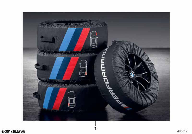 M Performance tire bags