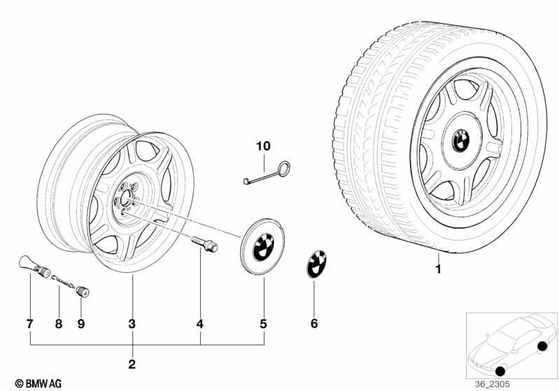 Sternspeichen-Styling (Styl.10)