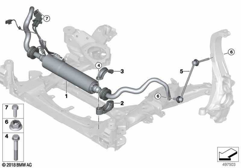 Stabilisator vorn / Dynamic Drive