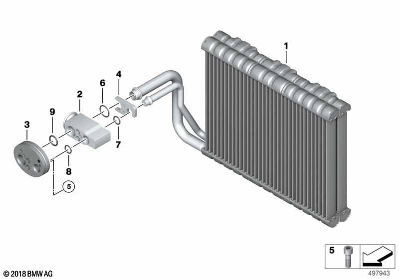 Verdampfer / Expansionsventil