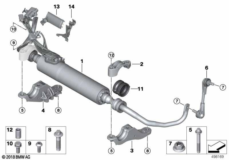 Stabilisator vorn / Dynamic Drive Allrad